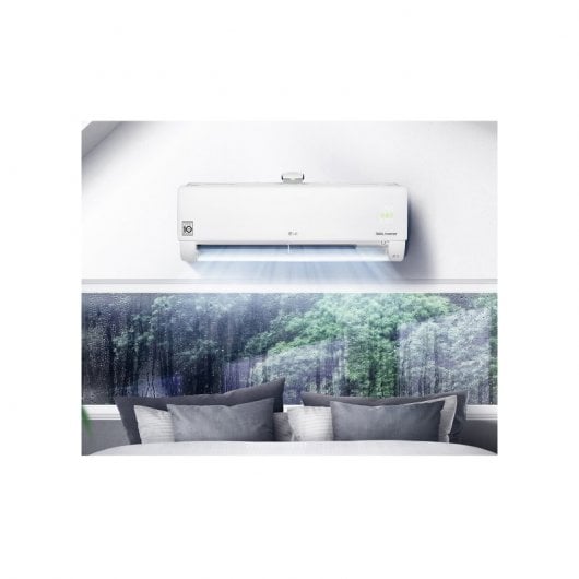 LG Air Purifying Wifi R32 Aire Acondicionado Inverter Bomba Calor 3500 Frigorías + Purificador Wifi