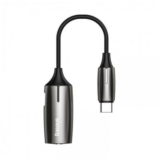 Basaus Adaptador de USB-C a USB-C y Jack 3.5mm