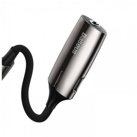 Basaus Adaptador de USB-C a USB-C y Jack 3.5mm