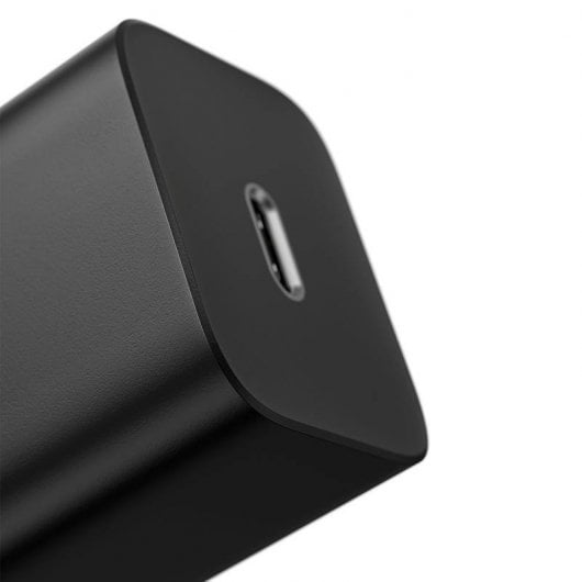 Baseus Cargador Carga Rápida USB-C 20W Negro