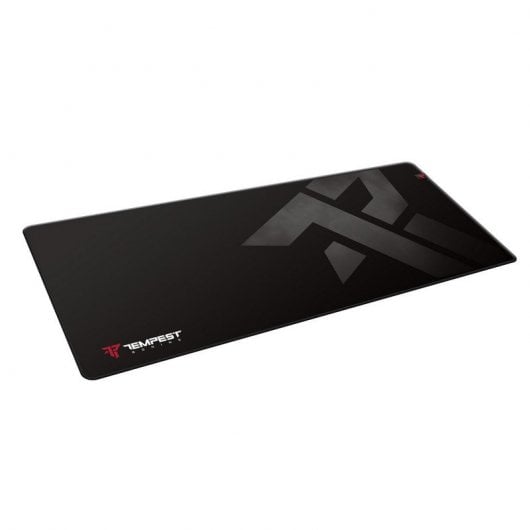 Tappetino per mouse Tempest 90x40 cm Tappetino da gioco esteso da 2 mm Nero