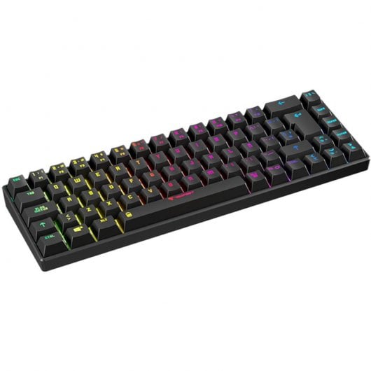 Tempest K20 Beast Teclado Mecánico Gaming RGB TKL Negro