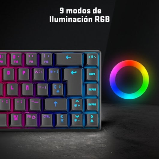 Tempest K20 Beast Teclado Mecánico Gaming RGB TKL Negro