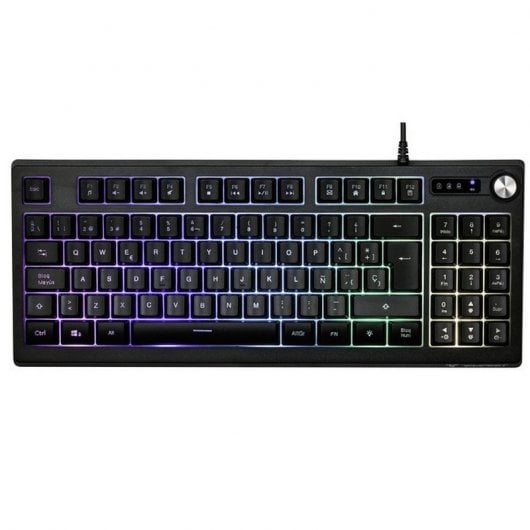 Tempest K9 PRO Teclado Gaming RGB Negro