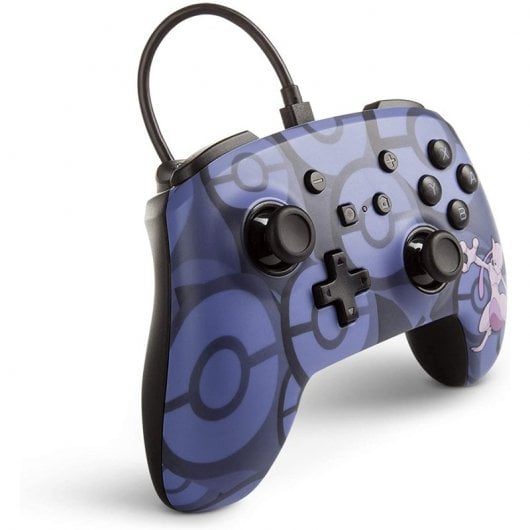 Power A Mando con Cable Pokémon Mewto para Nintendo Switch