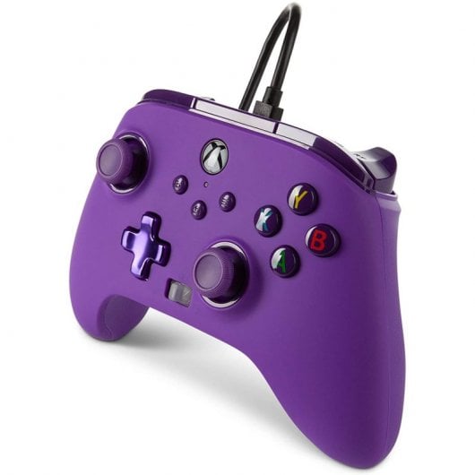 Alimenta un controller cablato viola per Xbox Series X/S