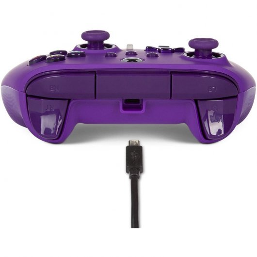 Alimenta un controller cablato viola per Xbox Series X/S