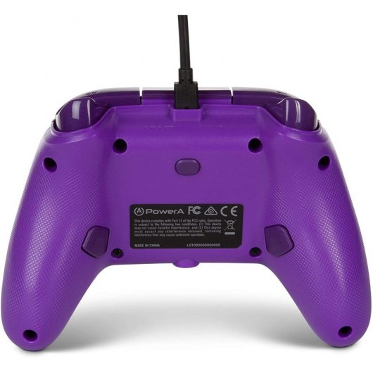 Alimenta un controller cablato viola per Xbox Series X/S