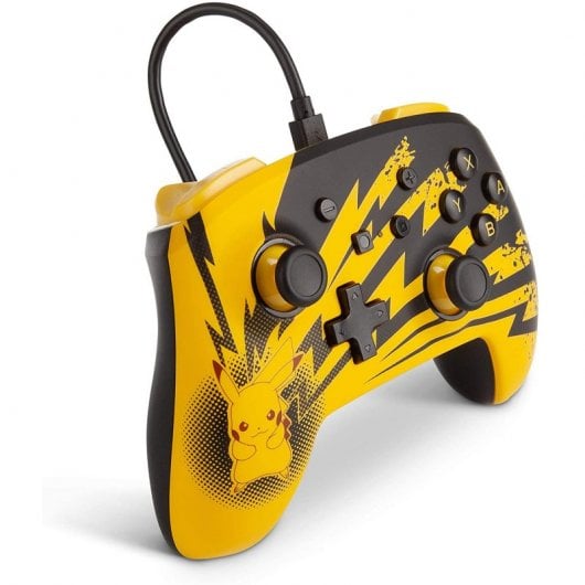 Alimentez une manette filaire Pokémon Pikachu Lightning pour Nintendo Switch