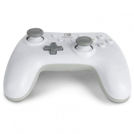 Power A Mando con Cable Blanco Mate para Nintendo Switch