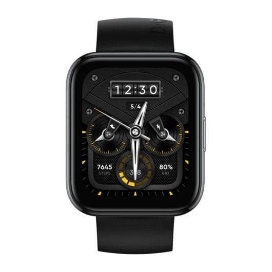 Realme Watch 2 Pro Bluetooth GPS 45mm Farbdisplay Schwarz Einheitsgröße IP68 SpO2 Pulsmesser