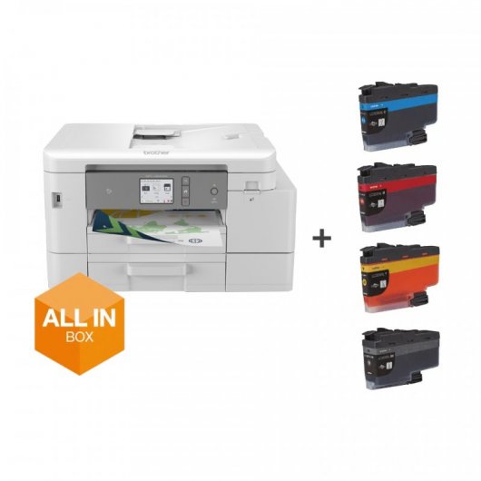 Brother Pack MFC-J4540DWXL Multifunción Color Wifi Dúplex Fax + Consumible XL