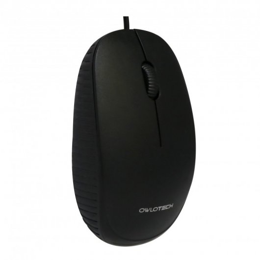 Owlotech M30 Ratón 1.000 DPI Negro