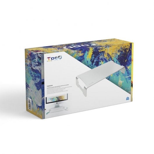 TooQ TQMR0004 Suporte Elevador para Monitor/Portátil Prateado