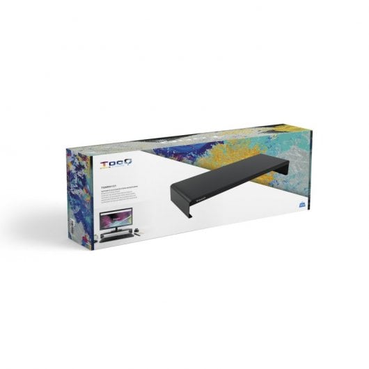 TooQ TQMR0121 Soporte Elevador para Monitor/Portátil Negro