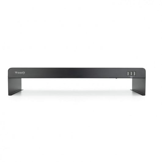 TooQ TQMR0124 Soporte Elevador para Monitor/Portátil con 3 Puertos USB Negro