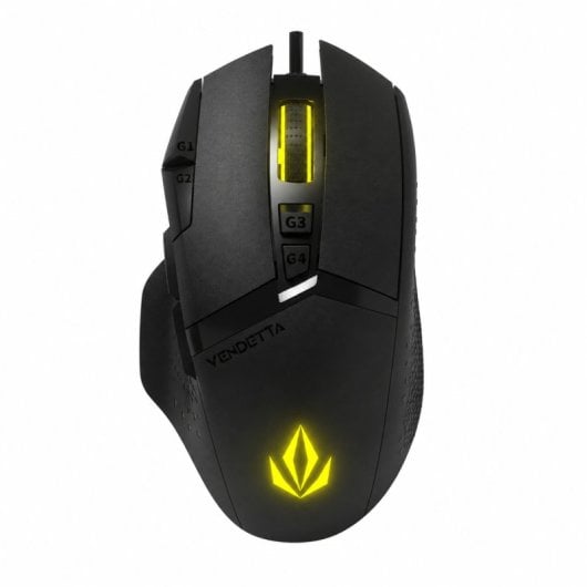Forgeon Vendetta RGB Gaming-Maus 16000DPI Schwarz