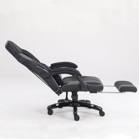 Tempest Pack F36 Silla Gaming Negra/Gris  + Alfombra Circle of War