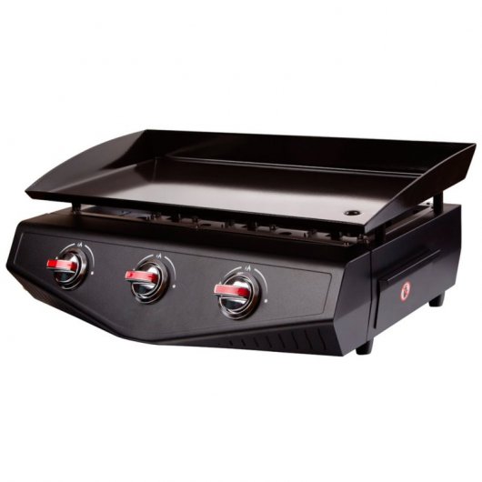 Amsta Plancha de Asar a Gas 3 Fuegos 7500W