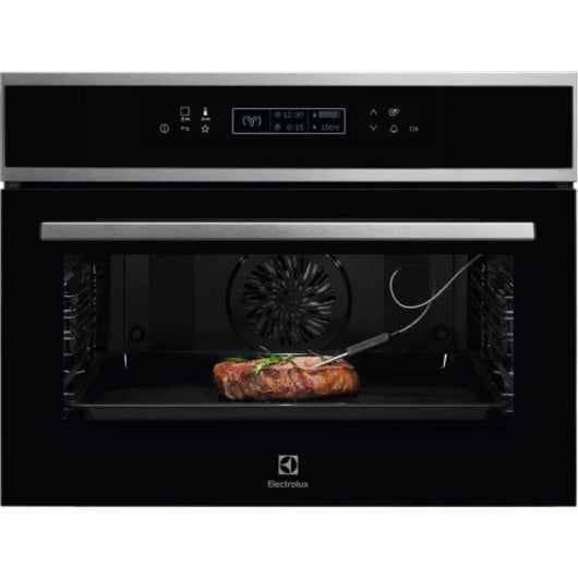 Electrolux EVE8P21X Horno Pirolítico 43L Negro/ Acero Inoxidable