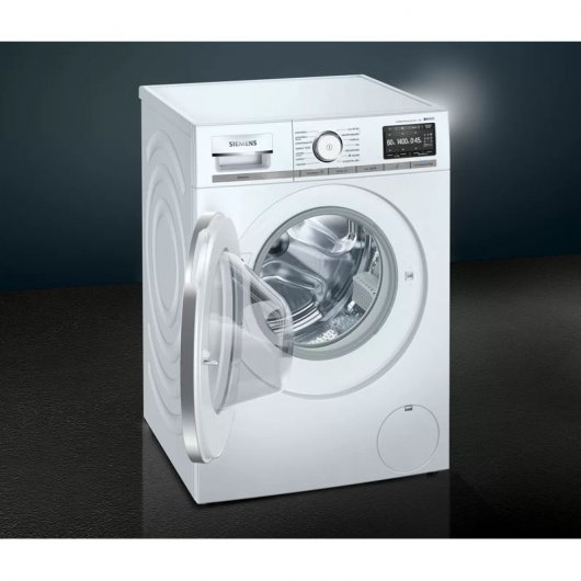 Siemens iQ800 WM14VEH0ES Lavadora de Carga Frontal 9 kg A Blanca