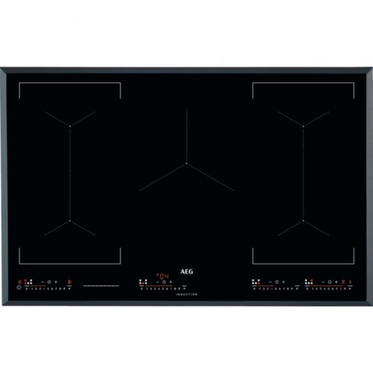 AEG IKE85651FB Placa de Inducción 3 Zonas 80cm Negro