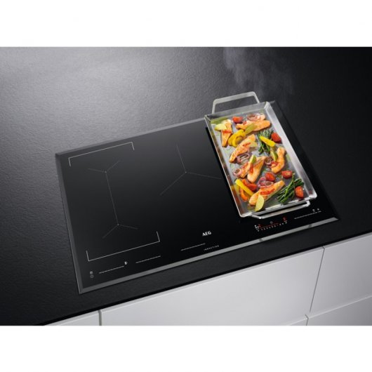AEG IKE85651FB Placa de Inducción 3 Zonas 80cm Negro