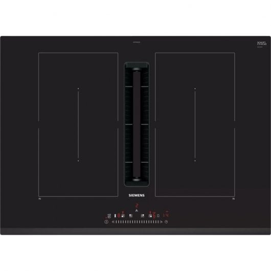 Siemens iQ500 ED731FQ15E Placa de Inducción  4 zonas con Extractor Integrado Negra
