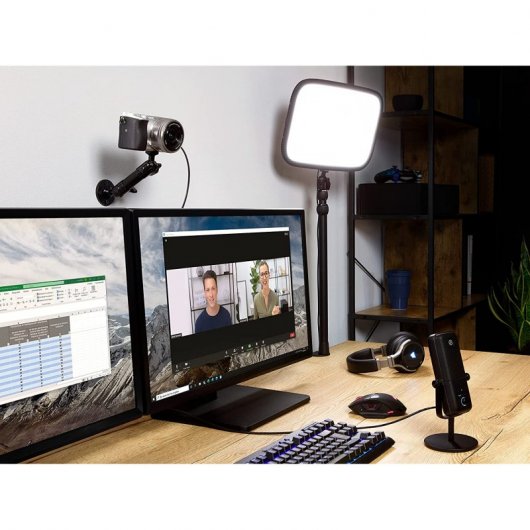 Elgato Wandhalterung mit Gelenkarm für Kameras, Lichter und mehr