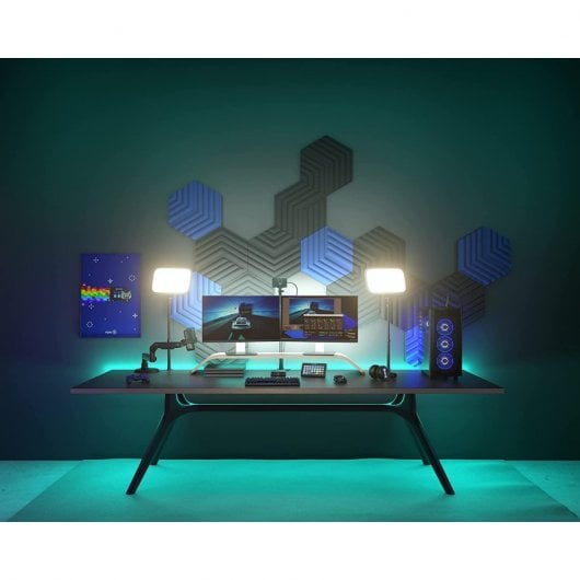 Elgato Light Strip Extension Luces LED RGBWW sin Parpadeo 2000 Lúmenes 16M de Colores Blanco Cálido/Frío