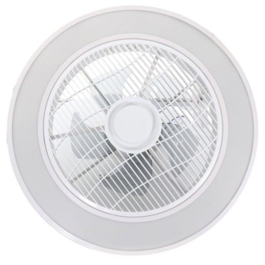 Ledme Sticks Ventilador de Techo con Luz LED y Mando 36W Blanco
