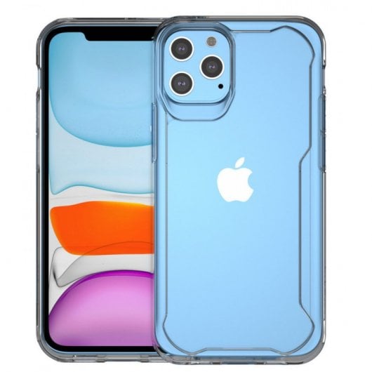 Muvit Funda Shockproof 2m Transparente para Apple iPhone 12/12 Pro