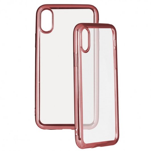 Bumper Premium Oro Rosa para iPhone X