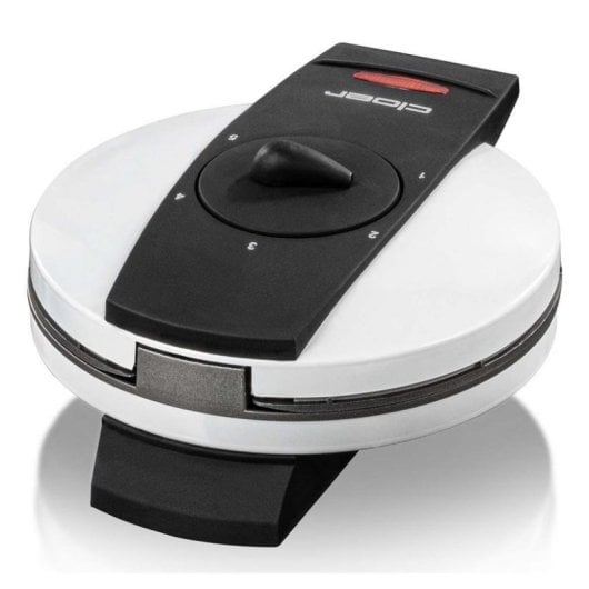 Gaufrier Cloer 1621 antiadhésif 930W forme cœur câble 0,83 m noir