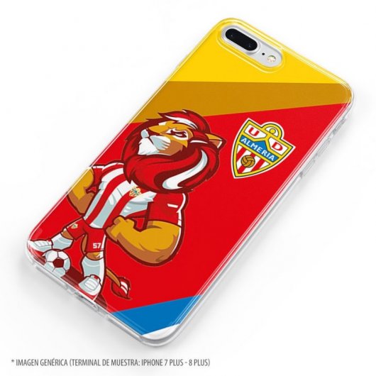 Funda Licencia Oficial UD Almería Rozam Franjas Geométricas para iPhone XR