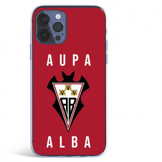 Funda Licencia Oficial Albacete Balompié Escudo Aupa Alba para iPhone 12 Pro