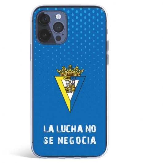 Funda Licencia Oficial Cádiz CF La Lucha No Se Negocia para iPhone 12 Pro