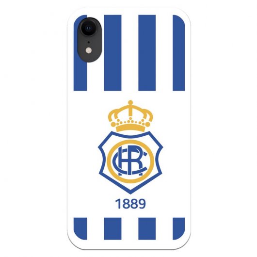 Funda Licencia Oficial Real Club Recreativo de Huelva Escudo 1889 para iPhone XR