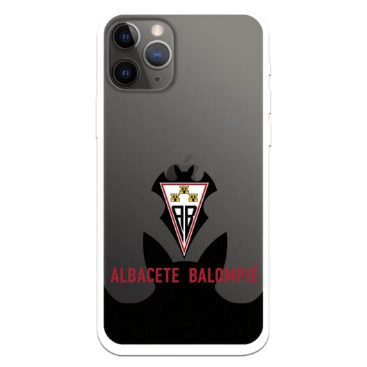 Funda Licencia Oficial Albacete Balompié Escudo Transparente para iPhone 11 Pro