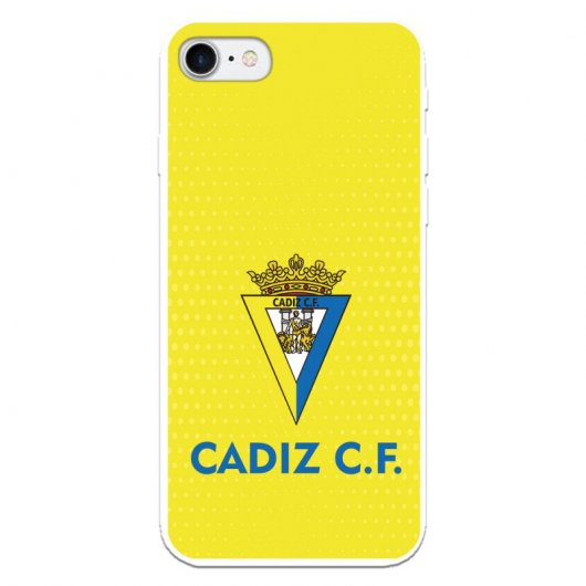 Funda Licencia Oficial Cádiz CF Fondo Amarillo para iPhone 7