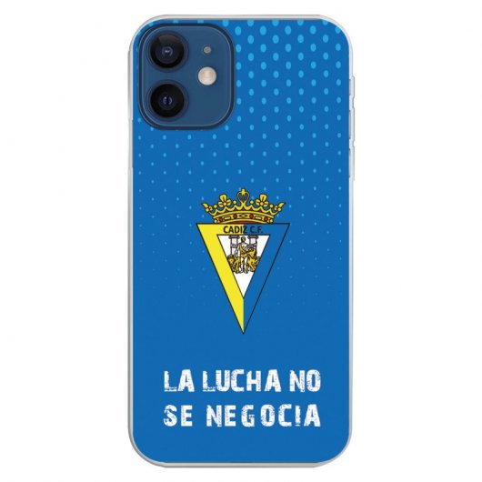 Funda Licencia Oficial Cádiz CF La Lucha No Se Negocia para iPhone 12 Mini