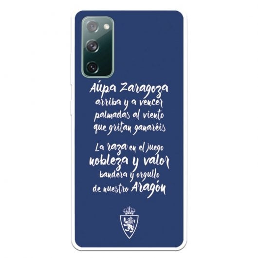 Funda Licencia Oficial Real Zaragoza Aupa para Samsung Galaxy S20 FE