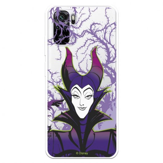 Funda Oficial de Disney Maléfica Silueta Maléfica para Xiaomi Redmi Note 10