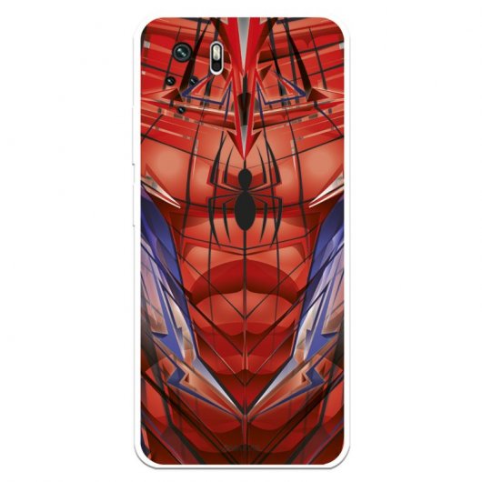 Funda Oficial de Marvel Spiderman Torso para Xiaomi Redmi Note 10