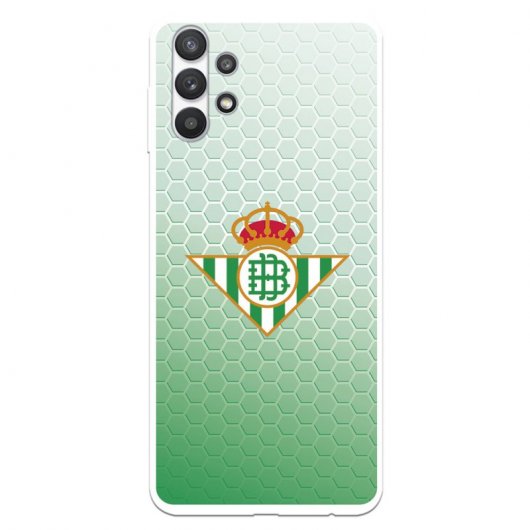 Funda Licencia Oficial Real Betis Balompié Escudo Fondo Degradado para Samsung Galaxy A32 5G