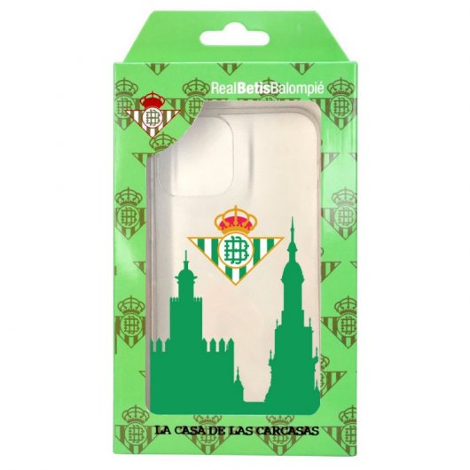 Funda Licencia Oficial Real Betis Balompié Escudo Betis Ciudad para Xiaomi Redmi Note 10 Pro