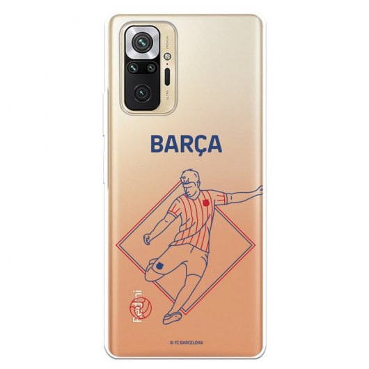 Funda Licencia Oficial FC Barcelona Player para Xiaomi Redmi Note 10 Pro