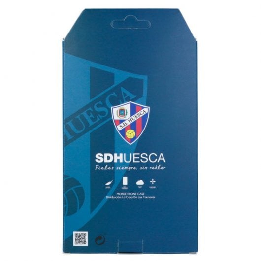 Funda Licencia Oficial SD Huesca Bandas Rojas y Azules para Xiaomi Redmi Note 10 Pro
