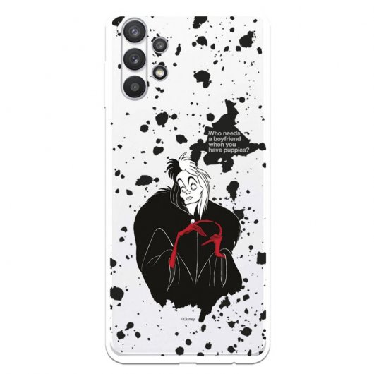 Funda Oficial de Disney Cruella Who Needs a Boyfriend para Samsung Galaxy A32 5G