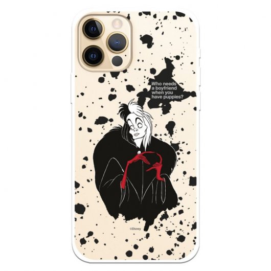 Funda Oficial de Disney Cruella Who Needs a Boyfriend para iPhone 12 Pro